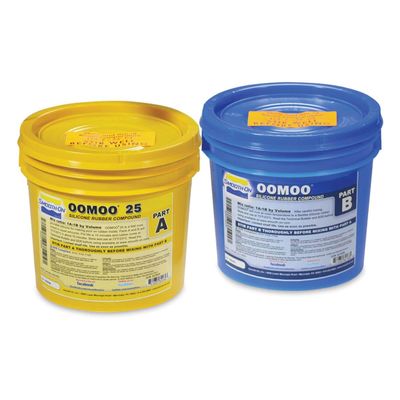 OOMOO 25-1A:1B Mix By Volume Tin Cure Silicone Rubber - Gallon Unit