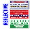 (x3) Certified Bad Ass Automation Engineer with an Attitude Stickers | Funny Occupation Job Career Gift Idea | 3M Reflective Vinyl Sticker Decals for laptops, Hard Hats, Windows view 1