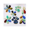 1 Pound Blue and White Porcelain Mosaic Tiles Oval Mixed Size Mosaic Ceramic Pieces for Mosaic Craft Stool Flowerpot Handmade Home Decoration view 3
