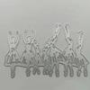 Dancing Girls Metal Die Cuts, Cutting Dies for Card Making Clearance, Embossing Dies for Scrapbooking, DIY Album Paper Cards Decoration view 4