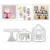 Cake Ornament Metal Die Cuts, Cutting Dies for Card Making Clearance, Embossing Dies for Scrapbooking, DIY Album Paper Cards Decoration view 1