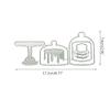 Cake Ornament Metal Die Cuts, Cutting Dies for Card Making Clearance, Embossing Dies for Scrapbooking, DIY Album Paper Cards Decoration view 2