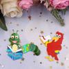 Caterpillar Parrot Metal Die Cuts, Cutting Dies for Card Making Clearance, Embossing Dies for Scrapbooking, DIY Album Paper Cards Decoration view 4