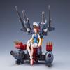 Aoshima Gattai Robot Musashi: Combined Giant Ship Yamato and Nagisa Jinguji Model Kit view 2
