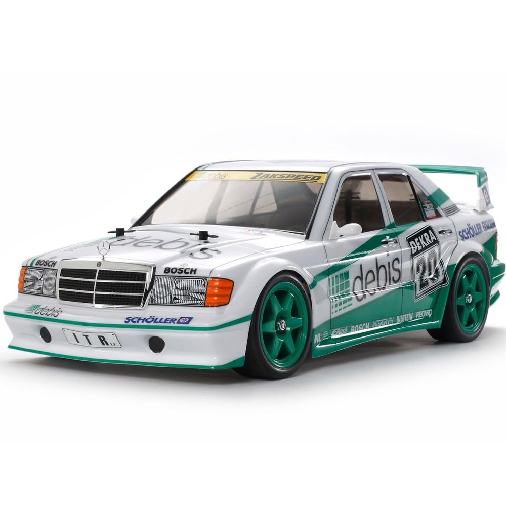 TAMIYA MB 190 E 2.5-16 EVO.II Zakspeed DebisTT-01 Type-E TAM58656A Cars Elec Kit 1/10 On-Road