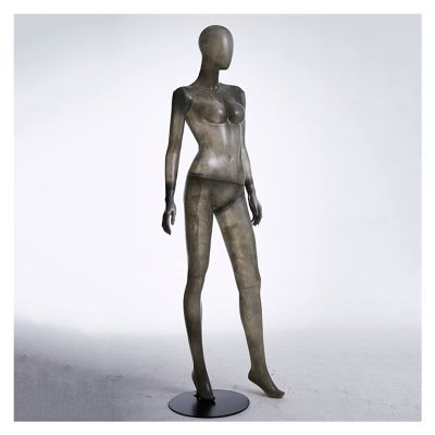 LXLIGHTS Mannequin Mannequin Body Torso Female, Full Underwear Manikins Sewing Dress Forms with Base, Demountable Display Bust Dummy Maniquins for Wedding Dress Clothing, 3 Colors (Color : Gray)