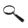 SXRUY Read Repair Magnifying Glass Reading for The Elderly High-Definition 90mm Lens Students to Enlarge The Mirror Magnifier (Color : Black) view 2