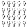 120PCS 9MM Lobster Clasps 304 Stainless Steel Lobster Claw Clasps Bulk for Jewelry Making DIY Necklace Bracelet view 1