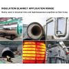 WMEIE Silicate Ceramic Fiber Blanket Insulation High Temperature Fireproof Mat Pad, for Stoves Furnace Kilns Fire Bricks Boilers Kilns Blacksmithing Pizza Ovens,0.61x1m,10mm view 3