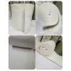 WMEIE Silicate Ceramic Fiber Blanket Insulation High Temperature Fireproof Mat Pad, for Stoves Furnace Kilns Fire Bricks Boilers Kilns Blacksmithing Pizza Ovens,0.61x1m,10mm view 4