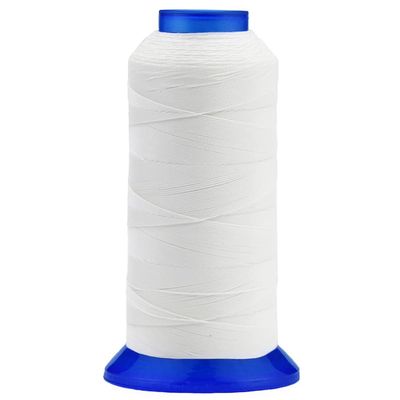 Selric Tex 135 Polyester Thread for Sewing 730Yards #138 T135 420D UV Resistant High Strength Upholstery Thread for Leather, Outdoor Market, Drapery,etc (White)