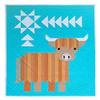 Cattle Call - a Highland Coo Quilt Pattern view 2