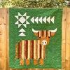 Cattle Call - a Highland Coo Quilt Pattern view 3