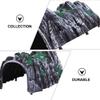 Train Tunnel N Scale Train Accessories 3pcs Railway Model Scenery Tunnel Models Plastic Rockery Cave Tunnels for Railway Accessories Woodland Scenics Model Table view 3