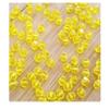 100pcs Authentic Preciosa 4mm (0.16 Inch) Small Faceted Bicone Crystal Loose Beads Yellow Citrine Compatible with Swarovski Elements Crystals for Jewelry Making Pre-B429 view 3
