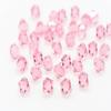 100pcs Genuine Preciosa 4mm (0.16 Inch) Small Faceted Bicone Crystal Beads Light Rose Pink Compatible with Swarovski Elements Crystals Jewelry Making Pre-B455 view 4