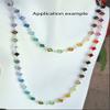 100pcs Real Preciosa 6mm Faceted Bicone Crystal Beads Yellow Citrine Compatible with Swarovski Elements Crystal view 4