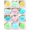DIY Natural Soap Making Stamp Personality Resin Crafts Acrylic Chapters Mini Transparent Embossing Seal for Cookie Soap view 2