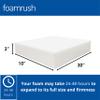 FoamRush 2" x 10" x 30" High Resilience Foam, Extra Firm Foam Sheet, Seat Cushion Upholstery Foam for Dining Chair, Square Foam Cushion, Couch Cushion Replacement, Foam Padding view 2