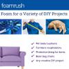 FoamRush 2" x 10" x 30" High Resilience Foam, Extra Firm Foam Sheet, Seat Cushion Upholstery Foam for Dining Chair, Square Foam Cushion, Couch Cushion Replacement, Foam Padding view 4