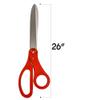 Trademark Innovations 25" Ceremony Ribbon Cutting Scissors (Red) view 2