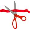 Trademark Innovations 25" Ceremony Ribbon Cutting Scissors (Red) view 3