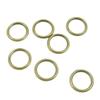 Price per 230 Pieces Antique Bronze Plated Jewelry Making Charms Findings Crafting Suppliers A6BD5Q Jump Rings 19mm view 1