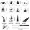 270 Sets Spikes and Studs, Kalolary Mixed Shape Punk Spike Rivets Silvery Metallic Cone Screw Back Studs with Install Tools for Leather Craft Clothing Shoes Belts Bags Dog Collars view 2