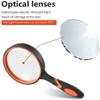 XIXIDIAN Magnifier Hand Held 3X Magnifying Loupe Reading Glass Lens Exquisite Workmanship for Inspecting Jewelry Checking Maps view 3