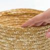 50M Wheat Straw Weaving Rattan Home DIY Handmade Weaving Crafts Decoration Knit and Repair Chair Table Basket Tool (Width:8MM) view 4