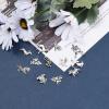 Cheriswelry 326Pcs Assorted Dog Tibetan Style Alloy Pendants Antique Silver Dog Metal Charms Animal Dangle Charms 15-47mm for DIY Necklace Earring Bracelet Jewelry Making view 4