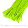 MECCANIXITY Pipe Cleaners Chenille Stems 30cm/12 Inch for DIY Art Creative Crafts Decorations, Yellow-Green Pack of 200 view 4