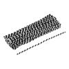MECCANIXITY Pipe Cleaners Chenille Stems 30cm/12 Inch for DIY Art Creative Crafts Decorations, Black White Pack of 100 view 1