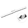 MECCANIXITY Pipe Cleaners Chenille Stems 30cm/12 Inch for DIY Art Creative Crafts Decorations, Black White Pack of 100 view 2
