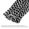 MECCANIXITY Pipe Cleaners Chenille Stems 30cm/12 Inch for DIY Art Creative Crafts Decorations, Black White Pack of 100 view 4