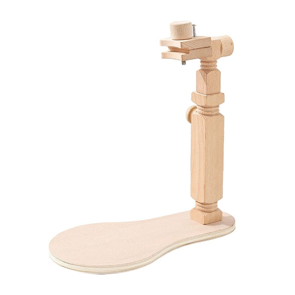 Backbayia Embroidery Frame Support Rack Adjustable Table Stand Holder Cross-Stitch Rack Sewing Tools DIY