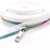 Goyunwell #5 Zipper Pulls Metal Silver Bulk 50pcs Nylon Zipper Slider Head Charms for Purse Handbag Making Craft Sewing Heavy-Duty Rustproof Non-Fading view 4