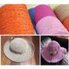 ECYC 280 Meter Natural Raffia Paper Yarn, Straw Raffia Yarn Cotton Raffia Rope for DIY Crafts Straw Hat Handbag Knitting,01 view 3