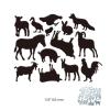 Animal Metal Cutting Dies Stencil DIY Scrapbooking Album Paper Card Template Mold Embossing Craft Scrapbooking die cuts Metal view 2