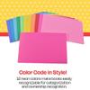 School Smart Bright Blank Books, 5-1/2 x 8-1/2 Inches, Assorted Colors, 16 Sheets, Pack of 12 view 4
