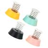 FOMIYES 4PCS Spring Base Ornaments Decor Base DIY Interior car Accessories DIY Shaking Head Dancing Toy Swing Dancing car Dashboard Decor Toy Ducks Bracket Iron Doll view 1