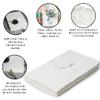 50 Sheets - Rough/Textured Watercolor Paper - 7.5 X 11.5 inches(150GSM) - Handmade/Deckle Edge Paper Made from Virgin Egyptian Cotton - White by Leather Village view 3