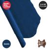 ELW Premium Suede Cowhide 2-4 oz (1-1.6mm) - Soft Full Grain Pre-Cut Side Leather - (2-4 SQ FT 2 PCS,Denim) - USA Made Silky Buffed Suede Fabric Leather for Car Upholstery, Crafts, Garments, Furniture view 2