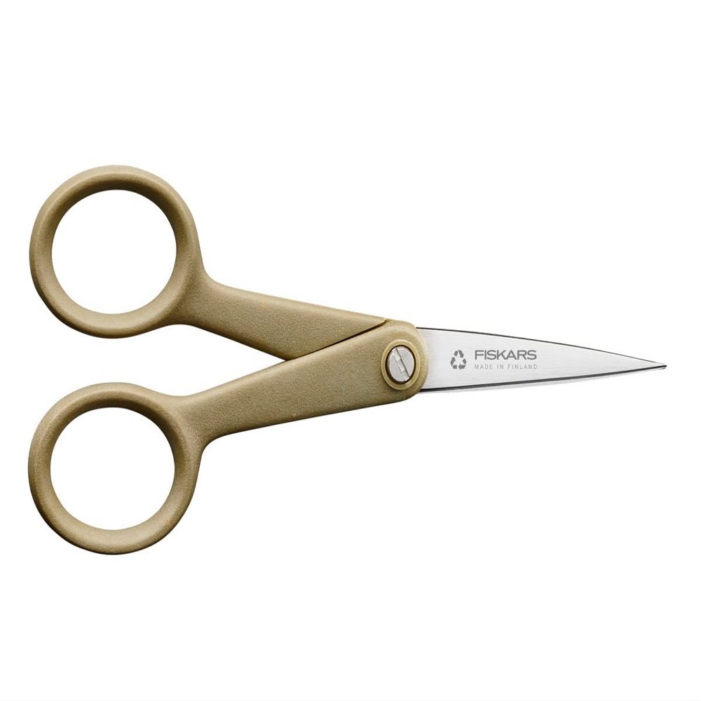 Fiskars Renew 1062547 Craft Scissors, Length: 12 cm, Recycled Stainless Steel/Plastic, 100% Recyclable Materials