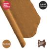 ELW Premium Suede Cowhide 2-4 oz (1-1.6mm) - Soft Full Grain Pre-Cut Side Leather - (6-8 SQ FT,Buckskin) - USA Made Silky Buffed Suede Fabric Leather for Car Upholstery, Crafts, Garments, Furniture view 2