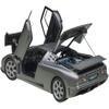 Bugatti EB110 SS Super Sport Grigio Metalizzatto Silver Metallic with Silver Wheels 1/18 Model Car by Autoart 70916 view 2