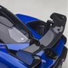 Auto Art Models McLaren Senna Trophy Kyanos Blue and Black with Carbon Accents 1/18 Model Car by Autoart 76079 view 4