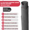 ELW Premium Suede Cowhide 2-4 oz (1-1.6mm) - Soft Full Grain Pre-Cut Side Leather - (2-4 SQ FT,Dark Grey) - USA Made Silky Buffed Suede Fabric Leather for Car Upholstery, Crafts, Garments, Furniture view 3