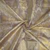 Brocade Fabric Dusty Rose Pink x Metallic Gold Color 44" Wide bro611[2] view 1