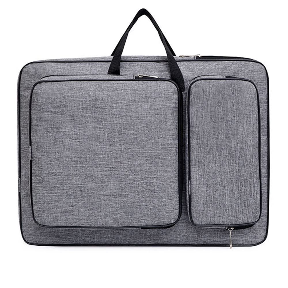 8K Artist Portfolio Case Art Backpack Drawing Board Bag Art Carrying Storage Bag Artist Portfolio Bag Adjustable Shoulder Straps Artist Travel Tote Bag for Drawing Painting Sketching Artwork Supplies